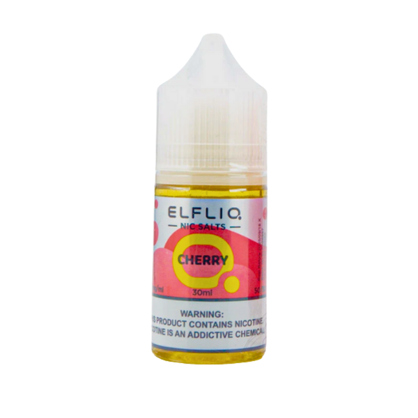 ELFLIQ Elf Bar 5%/50mg Nicotine Salt E-liquid - 30ml - Cherry