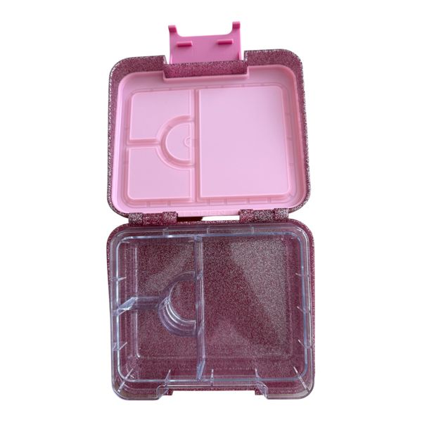 High Quality Leakproof Glitter Tritan Mini Bento Lunch Box