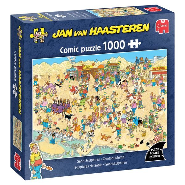 Jumbo Jan van Haasteren - Sand Sculptures Puzzle - 1000 Pieces