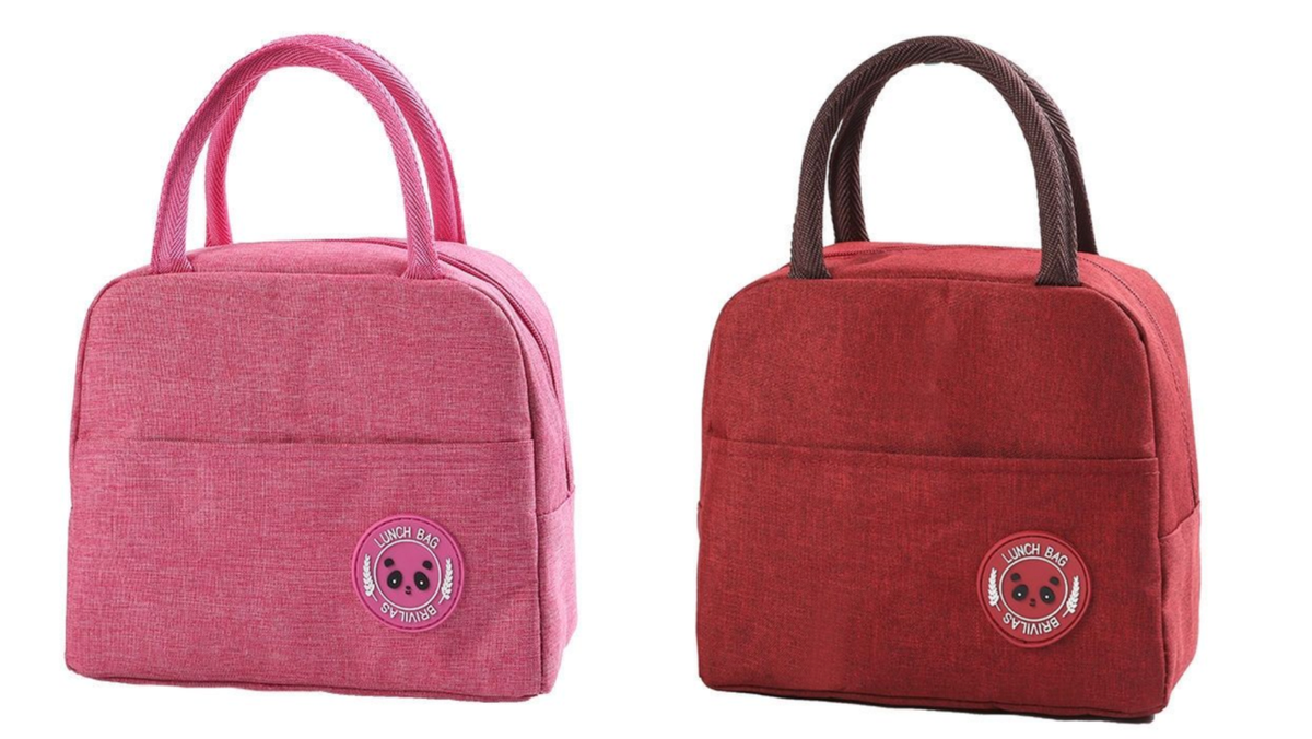 Heartdeco 2 Pack Foil Insulated Lunch Bags Lunch Box Totes Set Shop