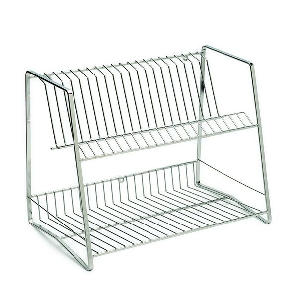 Dish Rack, Upright, Stainless Steel