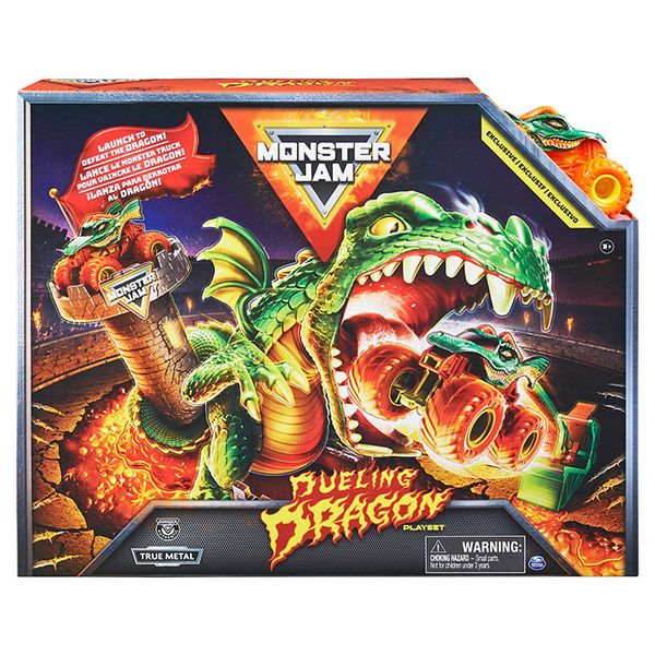 Monster Jam 1:64 Dragon Stunt Playset