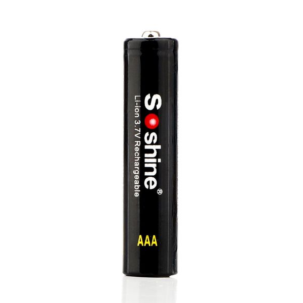 2x soshine 10440 battery:350mah 3.7v