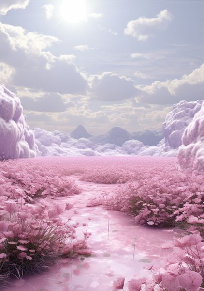 Pink Nature - A1 Poster