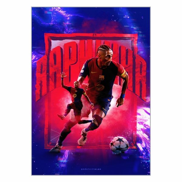 Raphinha Barcelona Poster - A1