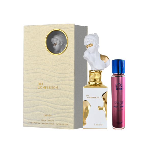 Lattafa - Her Confession EDP 100ml + Surrati Perfume 55ml