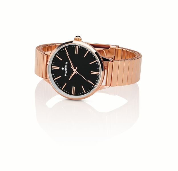 Hoops Classic Maglia Elastica Rose Gold Analogue Watch