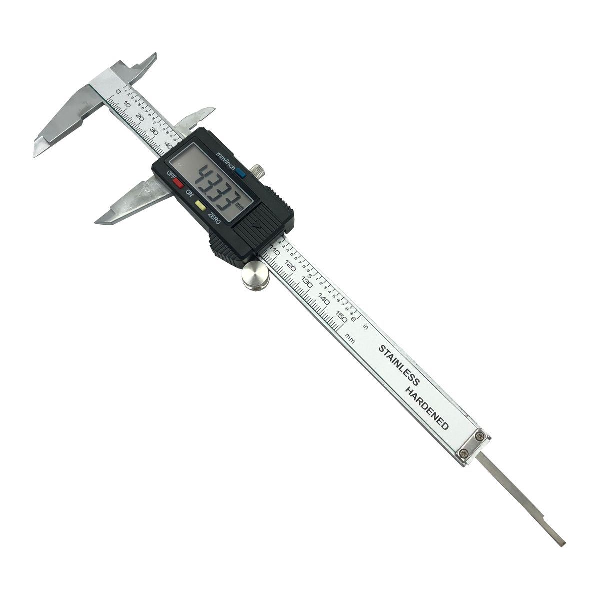 150mm Digital Vernier Caliper Micrometer Measuring Tool With LCD Screen