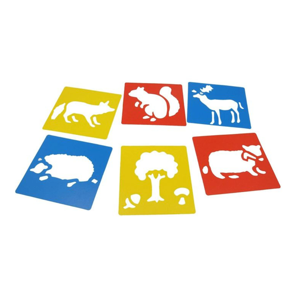Anthony Peters - Woodland Animal Stencil Set - 6 Pieces