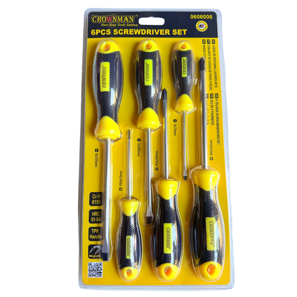Crownman 6PCS Screwdriver Set
