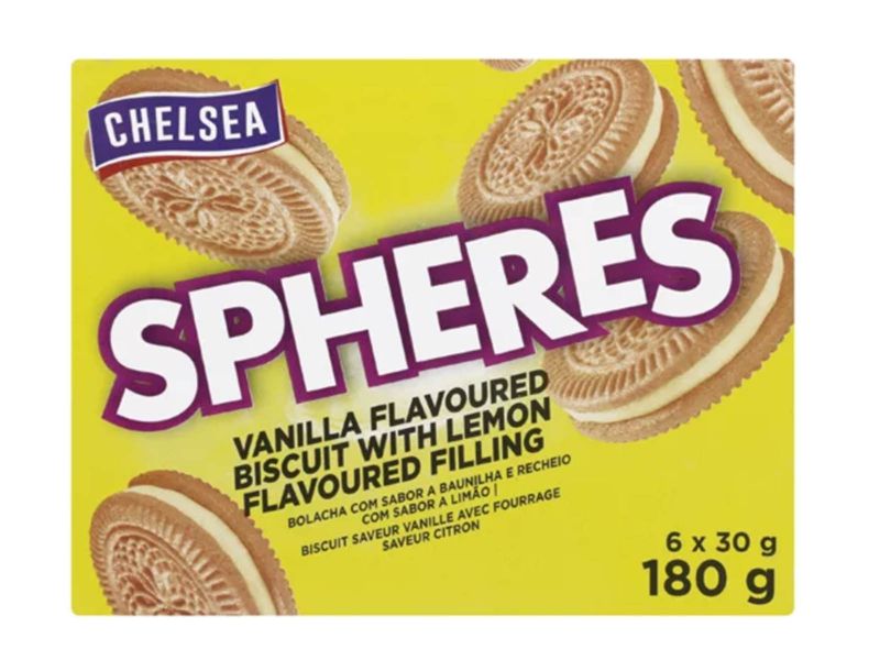 Chelsea chocolate biscuits with a vanila filling 180g