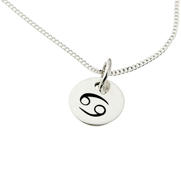 Cancer Star Sign Necklace 10mm