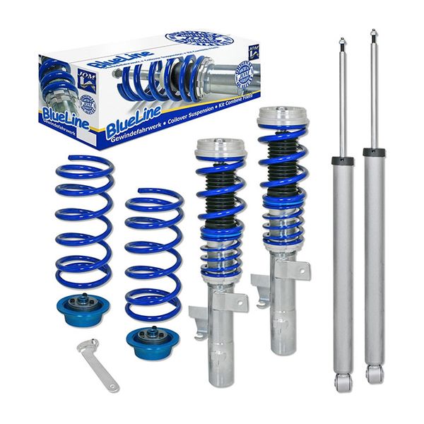 JOM Blue Line Coilover Suspension Kit for VW Golf/Jetta MK2