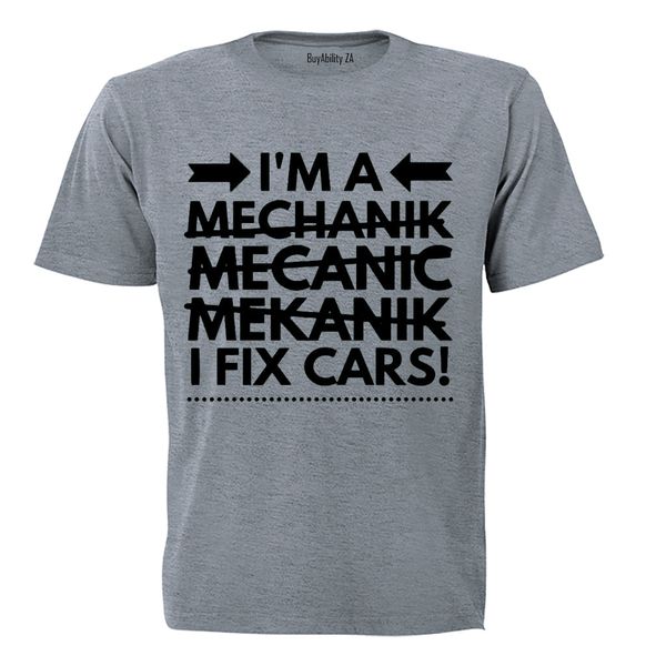 Mens - T-Shirt - Grey image
