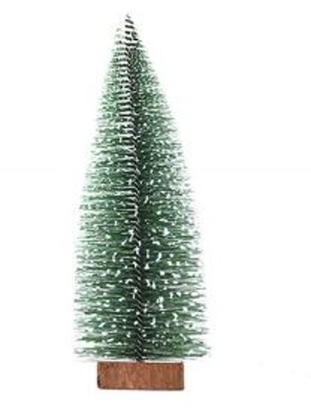 Jj Vintage Frosted Bottle Brush Tree 30 Cm