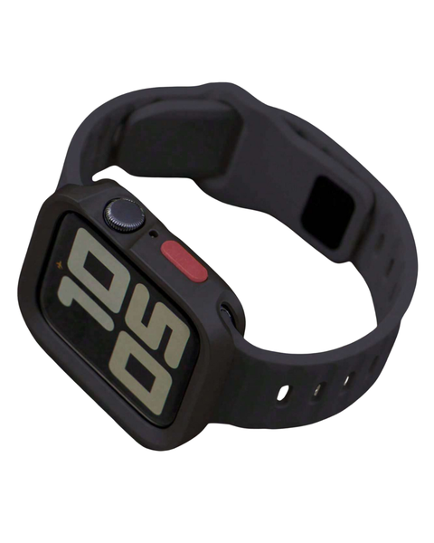 Silicone Sport Watch Band and Case Compatible with Apple Watch 41mm