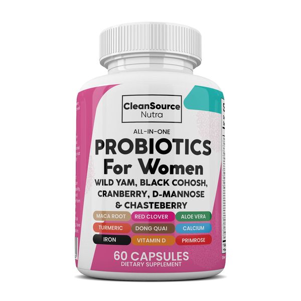 Probiotics for Women - Complete Women's Health Formula - 60 Capsules