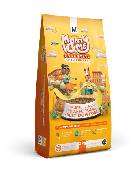 Montego Monty &amp; Me - Essential Chicken Adult Dog Food - 2 kg