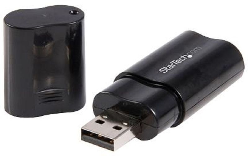Startech (ICUSBAUDIOB) USB Stereo Audio Adaptor External Sound Card