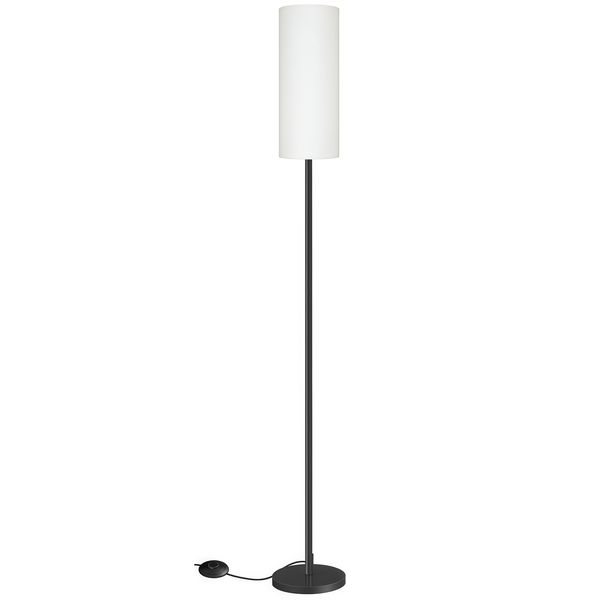 Linen Shade Floor Lamps RGB, Dimmable Colors Temperature and Brightness