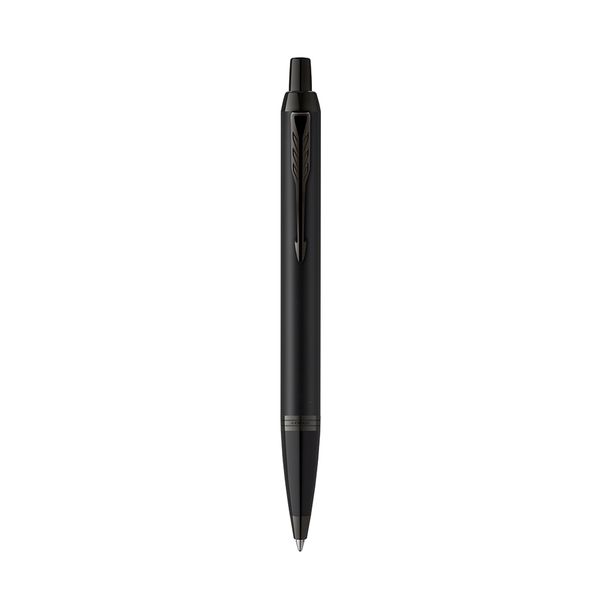 Parker IM Achromatic Ballpoint Pen - Matte Black Black Trim