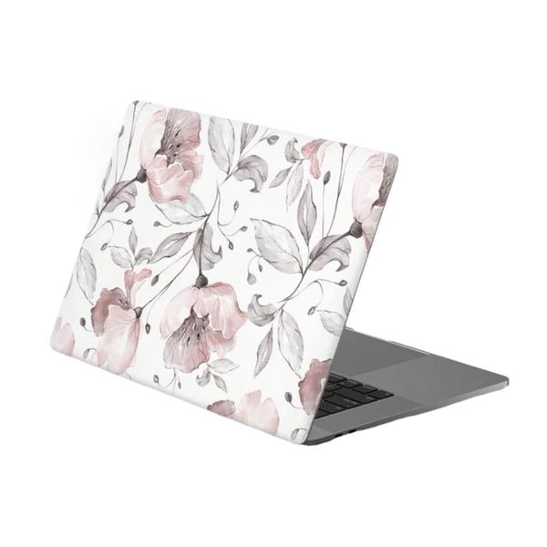 1pc 15 Inch Flower Pattern Laptop Sticker