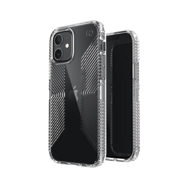Speck Perfect Clear Case With Grips For iPhone 12 &amp; iPhone 12 PRO - Clear