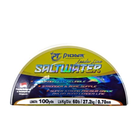 Pioneer Saltwater Leader Fishing Line 60LB 100yds, Shop Today. Get it  Tomorrow!
