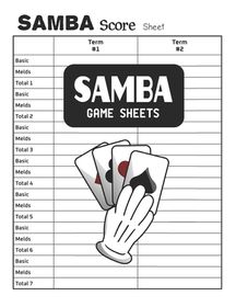 Samba Game Sheets: Samba Score Sheets | Buy Online in South Africa ...