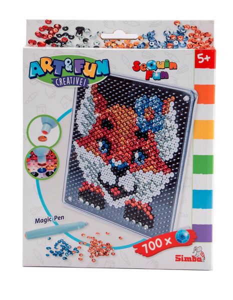 Art &amp; Fun Sequin Fox