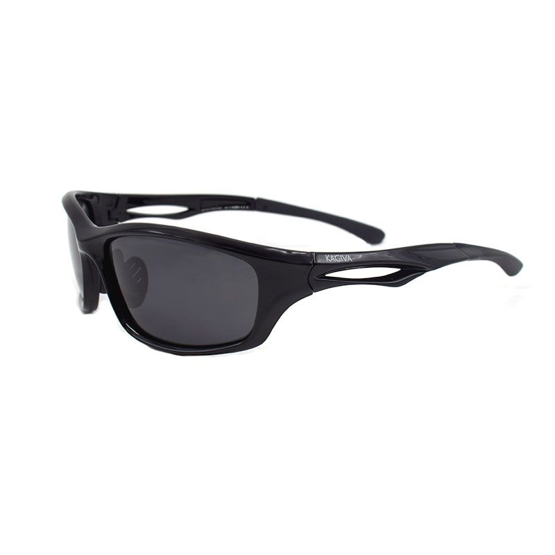 Kagiva's Classic Outdoor Sport Polarized Mens Sunglasses - Black