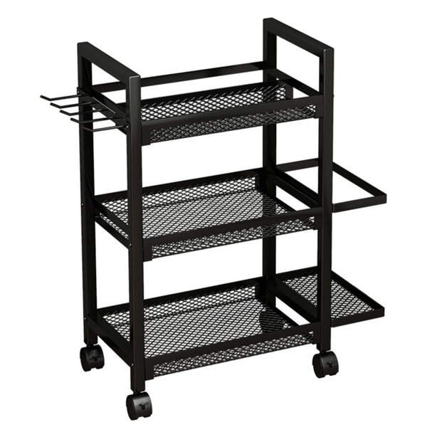 Gym and Sports Equipment Storage Trolley Storage Rack for Dumbbell Yoga Mat