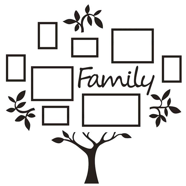 Photo Frame Photo Gallery Wall Frame Family Picture Tree Wall Decoration