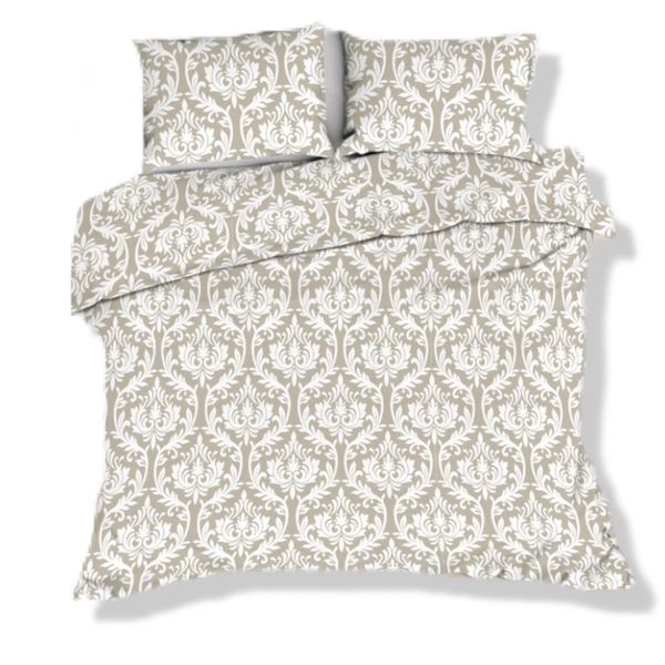 Easy Care Polycotton 144tc Duvet Cover Set Damaska