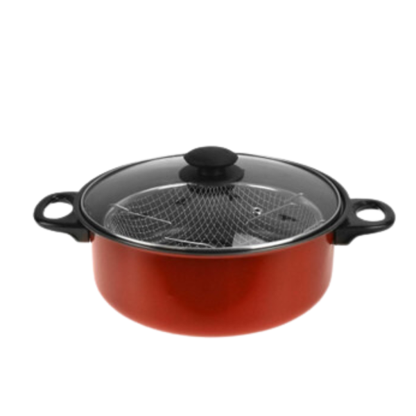 Universal Manual Deep Fryer, Steamer and Cooker - 3 in 1