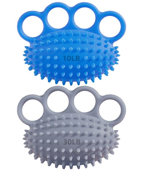 2 Pack Stress Balls Hand Exercise Ball &amp; Squeeze Ball Grip Strength Trainer