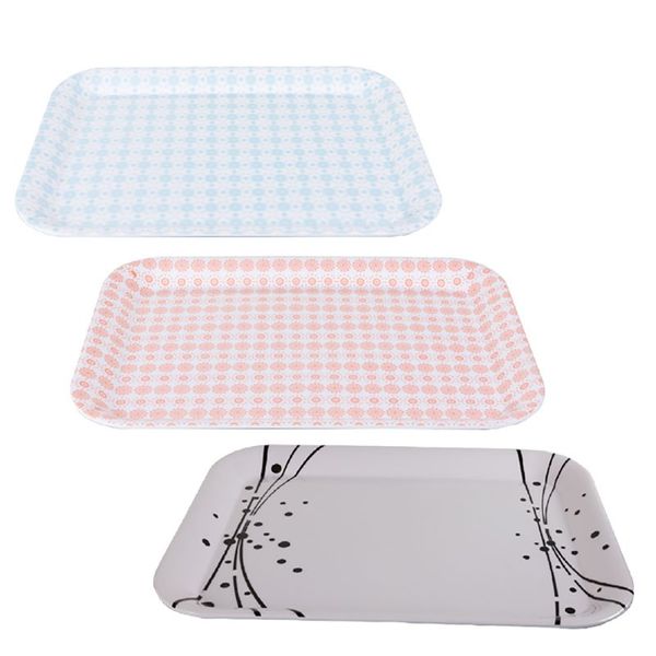 Bulk Pack x 3 Melamine Tray 39x29cm Rectangle