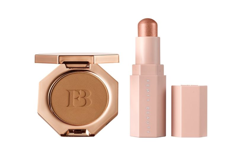 Fenty Beauty - Lil Bronze Duo Mini Bronzer Set (Caramel Cutie/Sinamon)