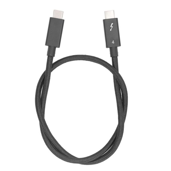 Cable for Thunderbolt 4 Male to Male Type C 40Gbps PD 100W 5A 8K C to C