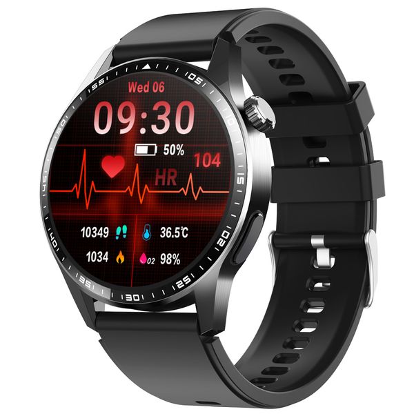 IP67 Smartwatch Touch Screen Fitness Monitor Heart Rate Monitoring