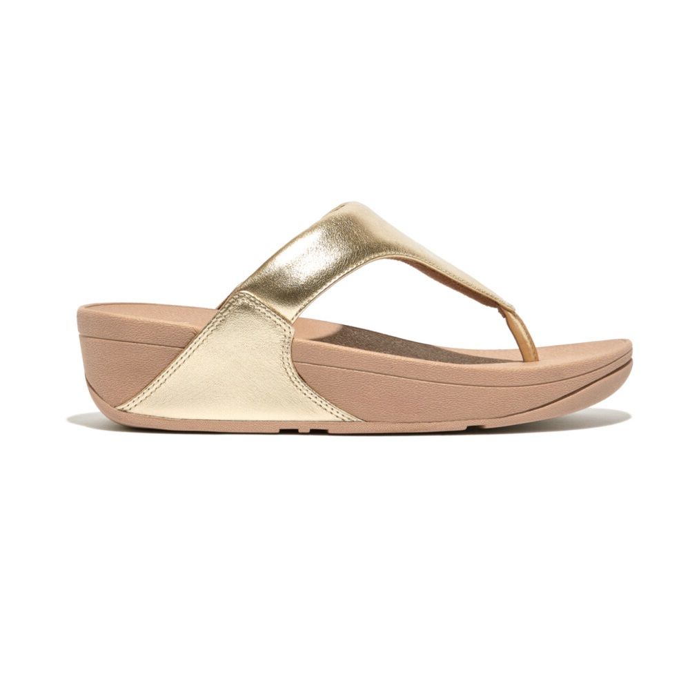 FitFlop Lulu Leather Platino | Shop Today. Get it Tomorrow! | takealot.com