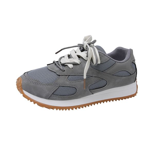 Women, Men Leather Plain Running