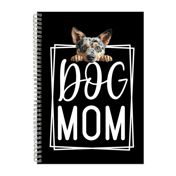 Cattle Dog Breed A4 Blank Notebook for Dog Lovers Funny Graphic Present 007