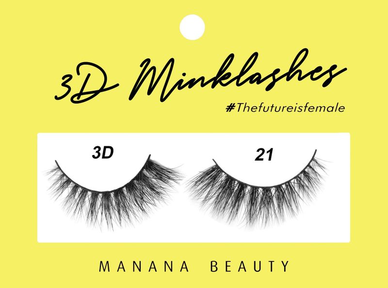 Manana 3D Mink Lashes - Ginah