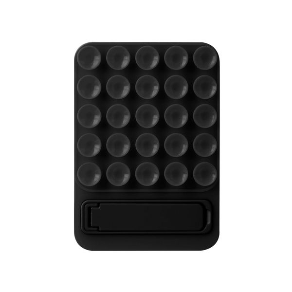 2 In 1 Silicone Sticky Phone Grip, Powerful Suction Cup and Durable Mount