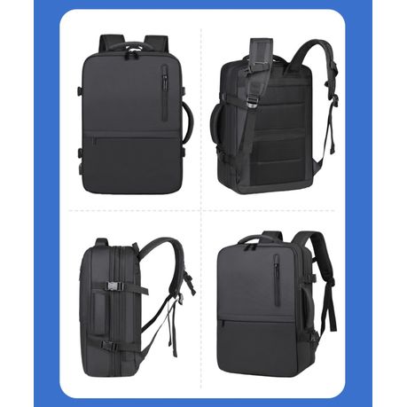 iDemoo Montgomery Expandable 17.3 Inch Laptop Backpack with USB Charging