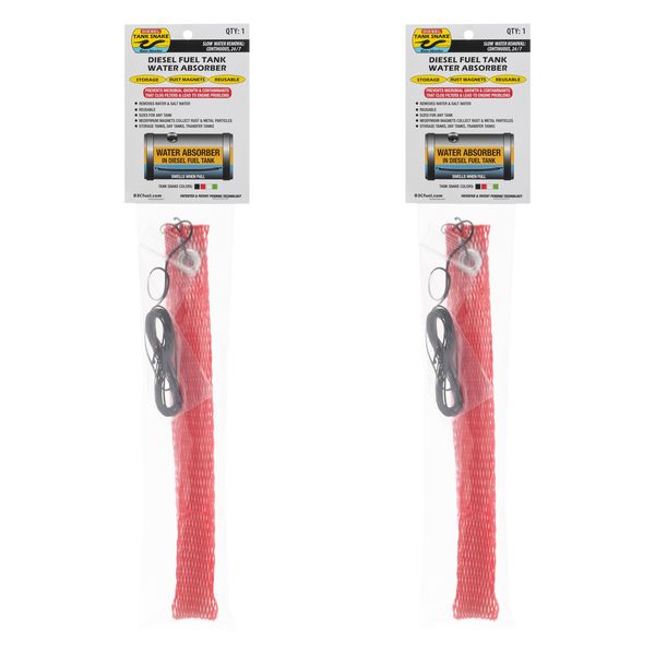 Tank Snake - Water Absorber for Diesel - (x2) 600 x 25mm