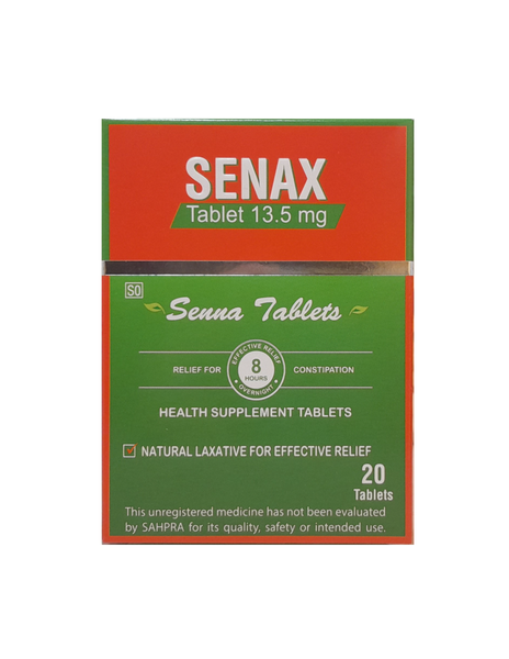 SENAX 13.5mg Senna Tablets 20s