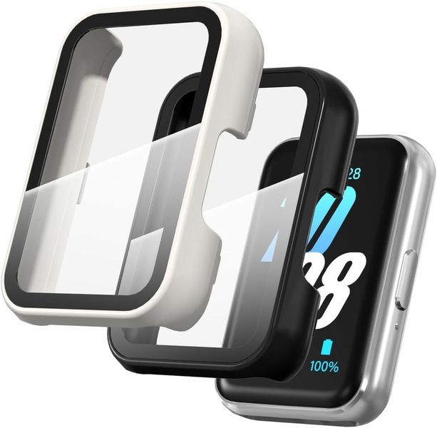Full-Coverage Screen Protector Case Compatible with Samsung Galaxy Fit3 Smartwatch