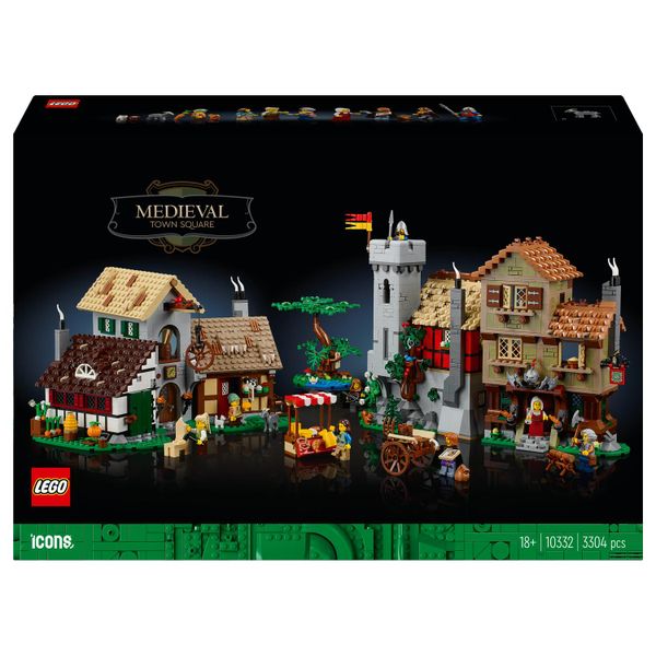 LEGO® Icons Medieval Town Square Building Set 10332